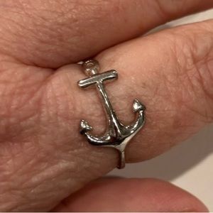Silver Anchor Ring